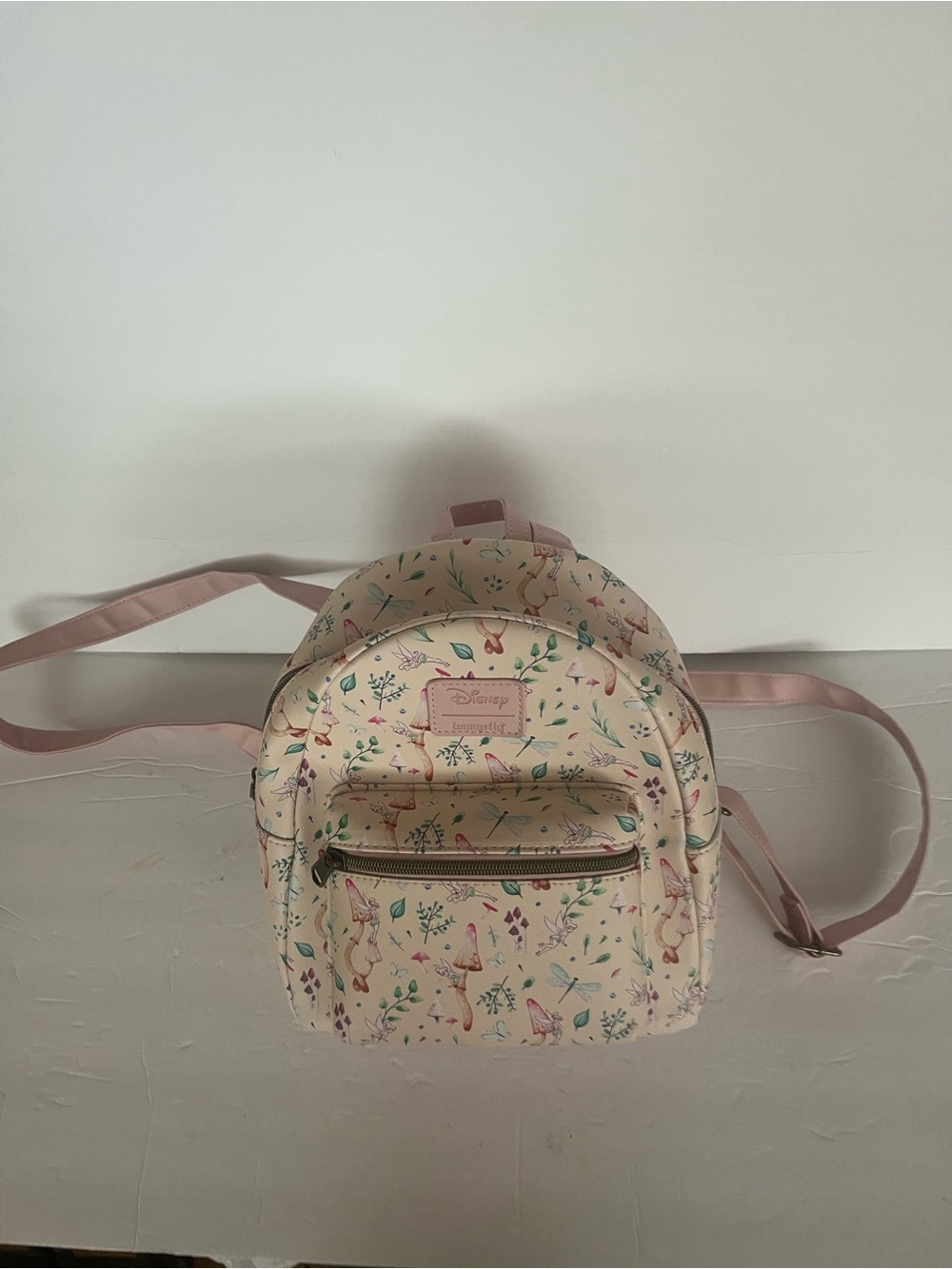 Loungefly Disney Peter Pan Tinker Bell Mushroom Mini Backpack